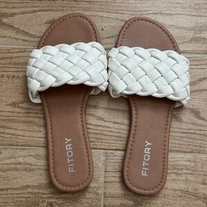 White Sandals